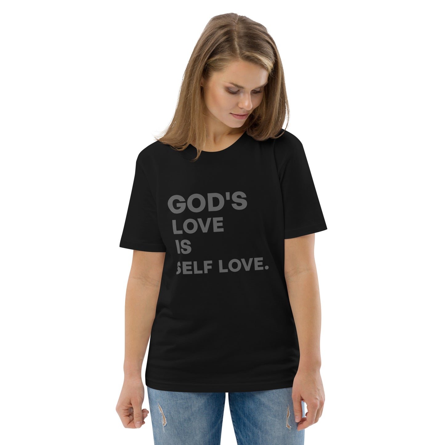 God's Love is Self Love cotton t-shirt