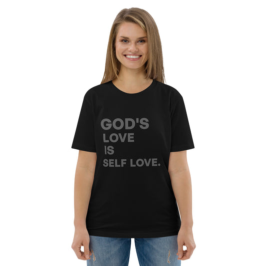 God's Love is Self Love cotton t-shirt