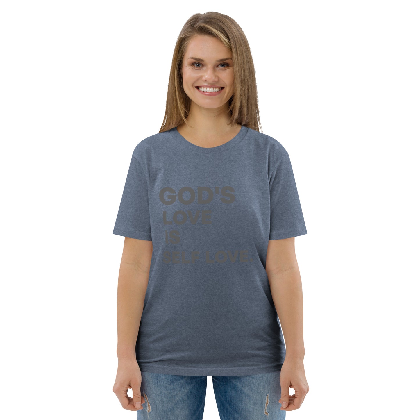 God's Love is Self Love cotton t-shirt