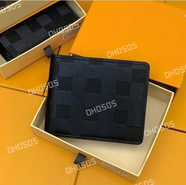 Designers Paris plaid Flower Card Holder High-end Mens Wallet Credit Card Holder Purse women Wallets billfold Purses Purse Crossbody bag