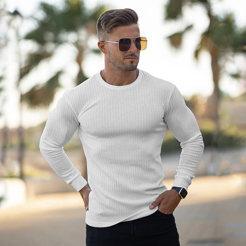 Autumn Winter Fashion Turtleneck Mens Thin Sweaters Casual Roll Neck Solid Warm Slim Fit Sweaters Men Turtleneck Pullover Male