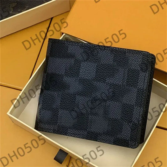 Designers Paris plaid Flower Card Holder High-end Mens Wallet Credit Card Holder Purse women Wallets billfold Purses Purse Crossbody bag