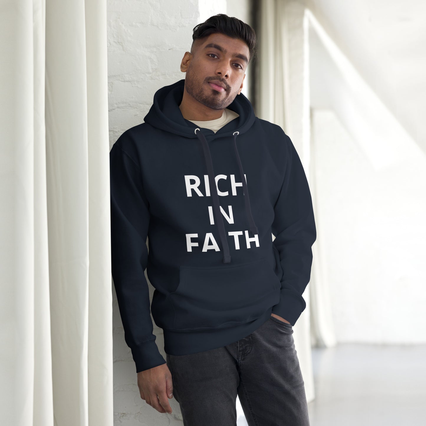 Rich in Faith Hoodie